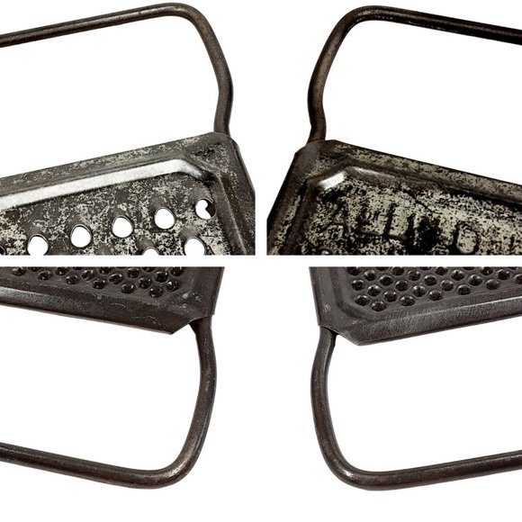 All In One Flat Cheese Grater Shredder Slicer Vintage Farmhouse Kitchen Tool - Picture 3 of 6